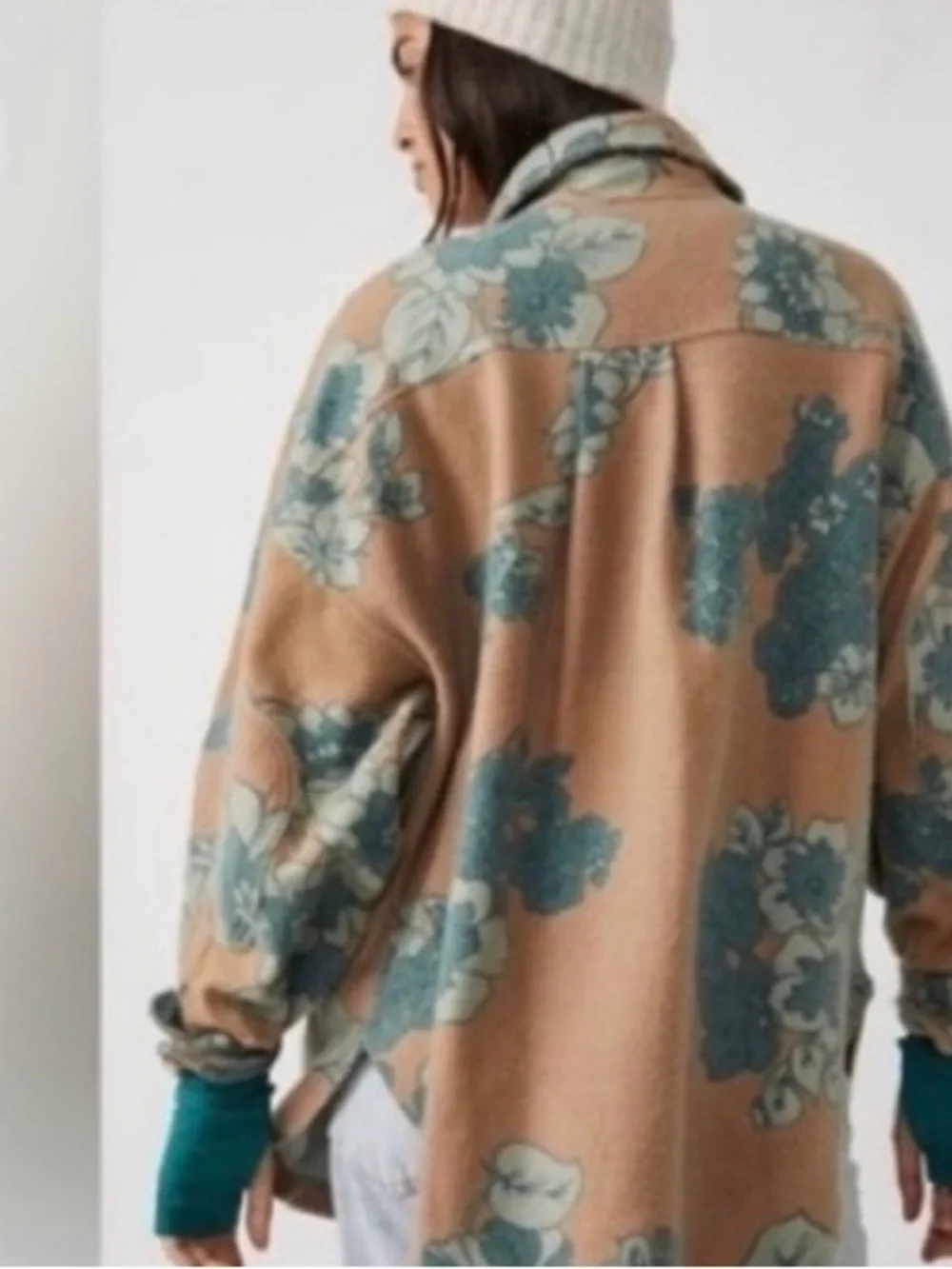 Ruby Button Down Oversized Shacket - Picture 2 of 7
